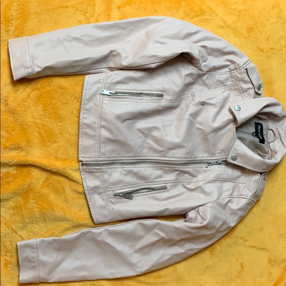 Faux leather jacket